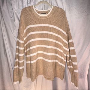 BANANA REPUBLIC STRIPED SWEATER